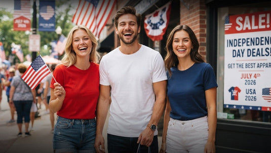 Get The Best Apparel Deals on Independence Day