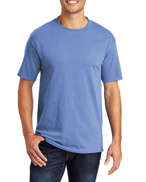 JustBlanks Men's Tall Short Sleeve Core Blend Crew Neck T-Shirt