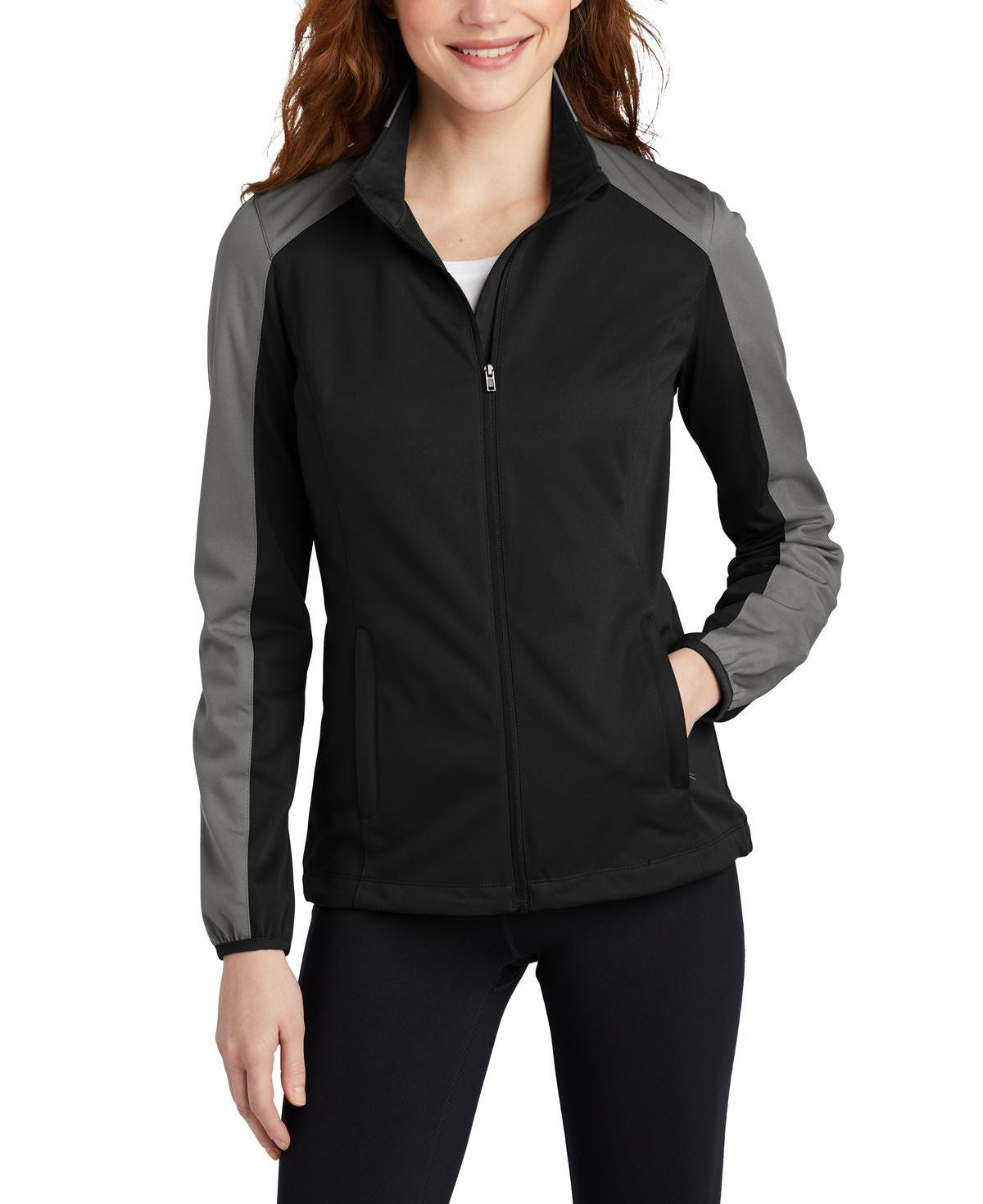 Shop Women's Active Colorblock Soft Shell Jacket