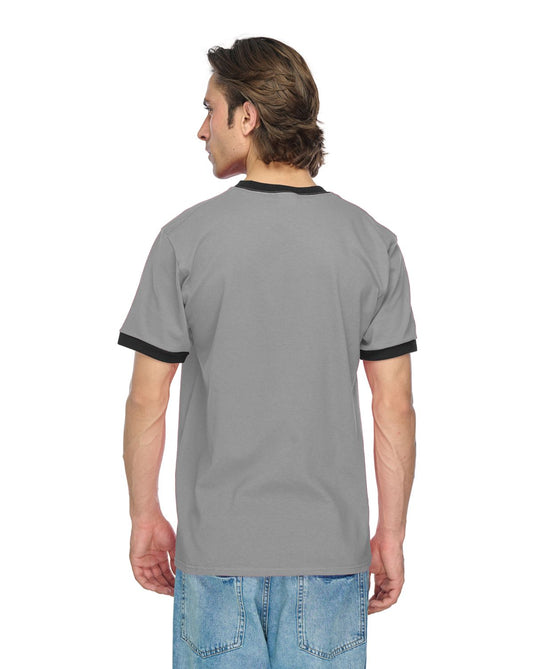 Athletic Heather/ Jet Black
