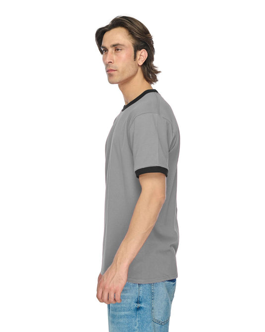 Athletic Heather/ Jet Black